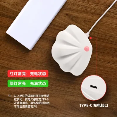 Rechargeable Smart LED Motion Sensor Wall Lamp Induction Control Magnetic Base No Wiring Required Modern Design for Indoor Use