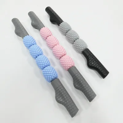 Huayi Yoga Accessories Muscle Roller Massage Stick for Deep Tissue Massager