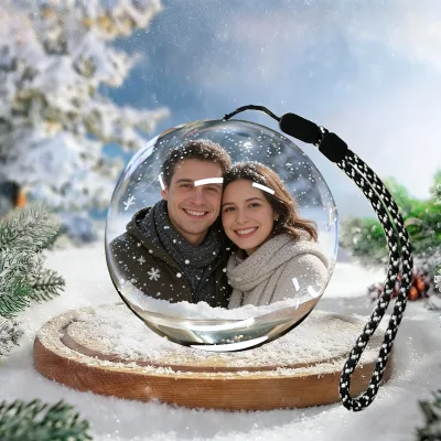 2025 New Creative Personalized Playable Electronic Memory Magic Crystal Ball 3d Inch Balls Lamp Custom Light Video Crystal Ball