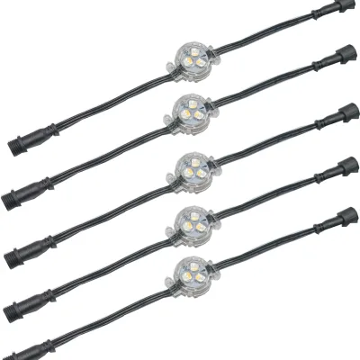 Led Point Led Light 12v 5050 RGB 30mm 12v Outdoor Digital Rgb Led Point Lights Led Amusement Light