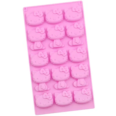 15 Even Cat Handmade Chocolate Mold Food Grade Silicone DIY Fudge Cookie Mold