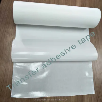 Factory Direct Supply Acrylic Double Sided Hot Melt Transfer Self Adhesive Rectangle Masking Tape Stickers Roll