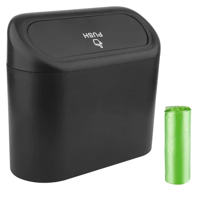 Car Trash Can Car Seat Back Door Hanging Storage Box Multifunctional Garbage Bag Car Sundries Storage