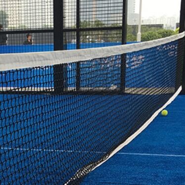 OEM Brand Printing Custom Color Weatherproof Heavy Duty Regulation Tennis Net for Commercial Stadium Match