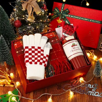 Unique New Product Festival Decoration Promotional Candle Gift Set Business Corporate Christmas Gifts Sets for Women Men