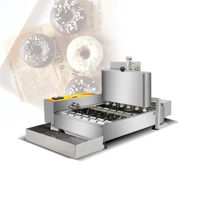 Automatic Food Frying Gas Continuous Frier Machine Potato Chips Donut Deep Fryer Making