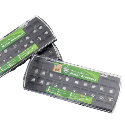 Best Selling Dental Brackets Orthodontics for Clinic Dental Orthodontic Metal Ceramic Dental Brackets