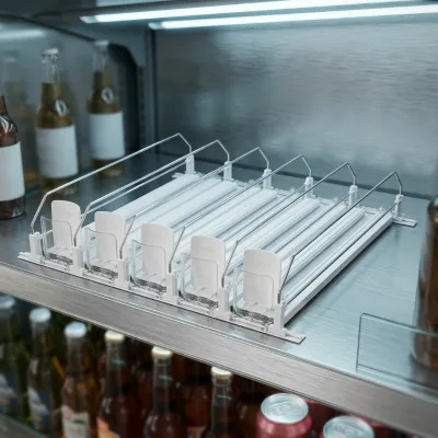 High-Durability Beverage Pusher Track for Long-Term Retail Use