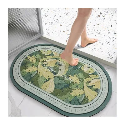 Area Rug for Lavatory Non slip Water Absorption Washable Rug Karpet  Bathroom Rug