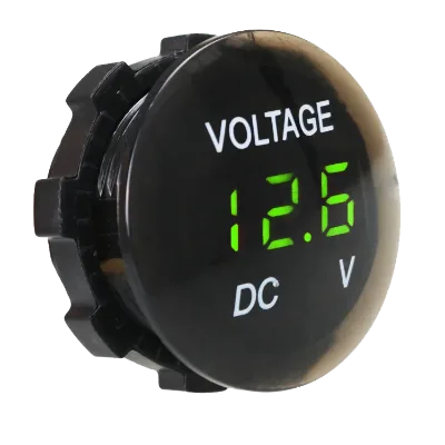 Modified Car Battery Voltmeter  DC 12V-24V  Motorcycle On-board Voltmeter