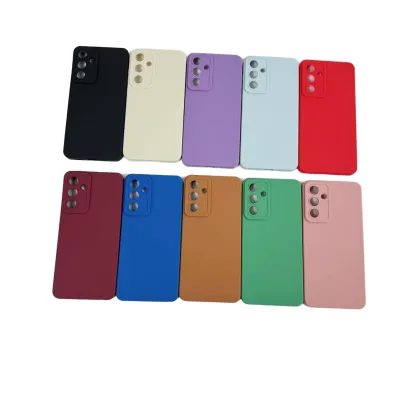 Hot Sale Soft Liquid Silicone Thin Shockproof Business Design Magnetic Ring Holder Mobile Phone Cases