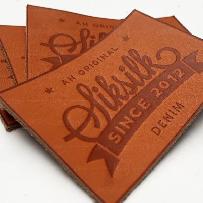 Custom Logo Self Adhesive Leather Patch Letter Self Adhesive Leather Repair Patch Lasting Leather Patch for Denim