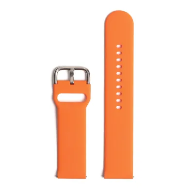 Orange Silicone Watch Straps 22mm Quick Release Watchbands for Watch Accessories Parts