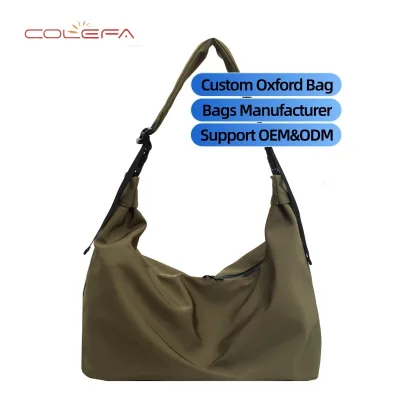 Colefa Custom Large-Capacity Casual Oxford Tote Bags Work Commuting Bag Sport Fashion Versatile Shoulder Crossbody Tote Bags