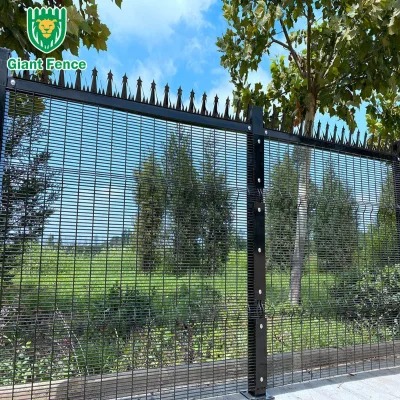 Durable Heat Treated Steel 358 Mesh Net Galvanized Eco-Friendly Safety Fence Anti-Climbing 3D Modeling Service 6 Feet Home