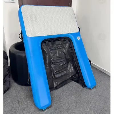 Hot Selling Custom Portable Inflatable Dog Floating Ramp Inflatable Pup Plank for Dog Used on Platform Boat Pool