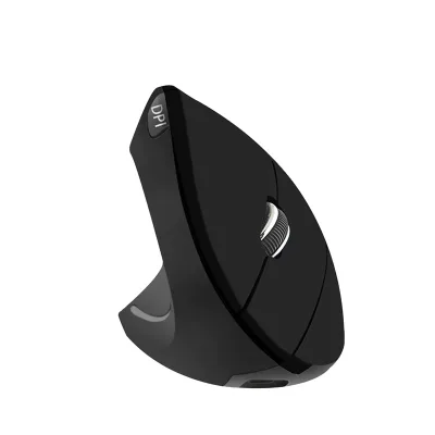 Ergonomic Vertical Wireless Mouse for Left Handed Users Reduce Wrist Strain with Silent Click for Office or Home Use