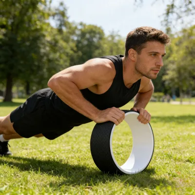 Durable Yoga Wheel for Pilates and Yoga Exercises