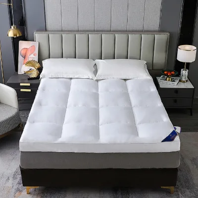 2026 New Five-Star Hotel Soft Comfortable Mattress Pad, Ultra Plush Down Alternative, Skin-friendly Bed for Deep Sleep & Comfort