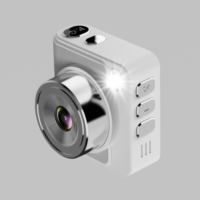 Shenzhen Factory Wide View Angle Small Digital Photo Camera 2K Video Recorder Kids Camera With Flashlight
