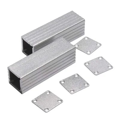 Aluminum Enclosure Split Type Extruded Case With Screws Metal Box for Communication Module Shielding