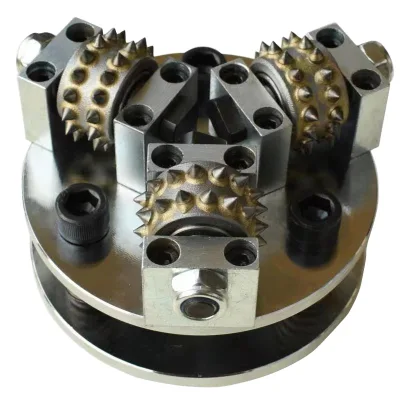 Automatic Grinding Machine 140mm Diamond Fickert Bush Hammer Plate Roller