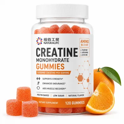 Functional Creatine Gummy Supplement for Adults with Amino Blend for Daily Athletic Support and Endurance