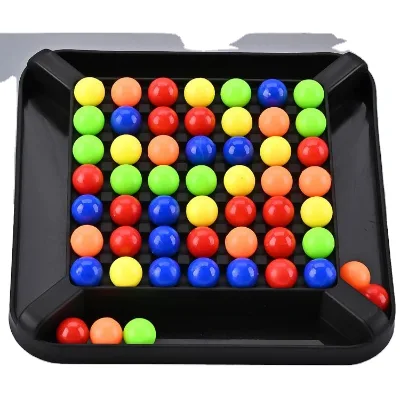Rainbow Ball Game Board Type Tabletop Competitive Game Parent-child Interaction Pair Touch Children's Toy Set Intelligence Game