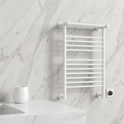 Custom Size Concealed Mild Steel Electric Towel Rack Wall Embedded Heating Dryer