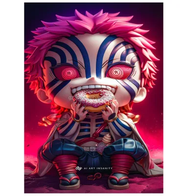 Low MOQ 3D Flip Lenticular Anime Poster Cartoon Wall Decor Picture