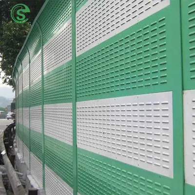 Hot Sell Modular Steel Soundproof Noise Barrier Panels for Highway Noise Protection