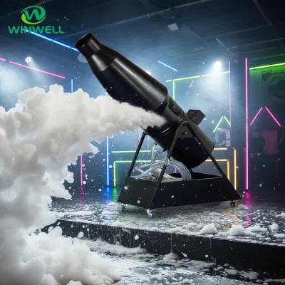 Winwell W-D091A Luxury Metal Foam Cannon Machine for Wedding Stage Indoor/Outdoor Use Super Power Jet Foam 40L/min Spray Parties