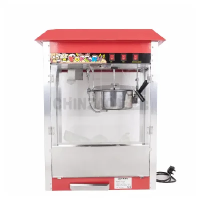 Home Use New Stainless Steel Commercial Electric Popcorn Machine Maker Snack Machine