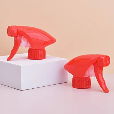 Factory Wholesale 28mm Hand Plastic Trigger Sprayer 28/400 28/410 Foaming Trigger Sprayer Nozzle