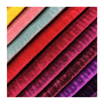Home Deco Fabrics Velvet Snake Print Velvet Embossed Mosha Velvet