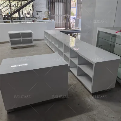 Toys Store Display Counter Shoes Display Cabinet Retail Store Storage Display Showcase Assembled Wooden Storage Cabinet