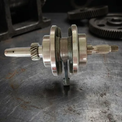 Custom Motorcycle Engine Parts for honda Cargo 125 Crankshaft