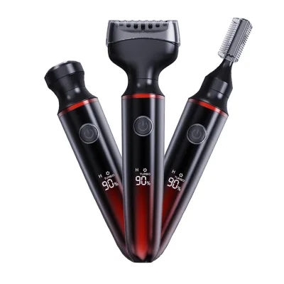 KKS 3 in 1 Multi-functional Electric Eyebrow & Body Shaver Trimmer Set for Hair Removal Home Use Women Men