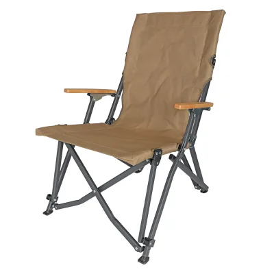 Foldable Durable High Back Lightweight Oxford Outdoor Folding Camping Chair