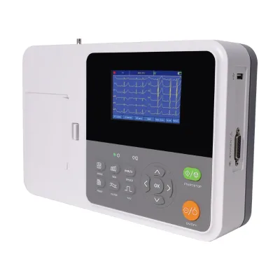 CONTEC Ecg Portability Machine E3 3 Channel Machine for Ultrasound USB 12 Lead