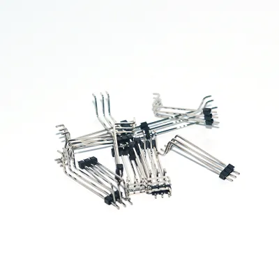 Premium 2.54mm Single Row Pin Header Nylon Durable and Precision Connector for PCB Connection and DIY Electronics