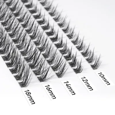 OEM ODM Semented Eyelash DIY Eyelash Extension Professional False Eyelash Ribbons DIY Segmented Lash