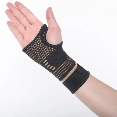 Compression Gloves Sports Wrist Arthritis Gloves Elastic Palm Brace Sleeve Fitness Wrist Support Wristband