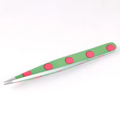 Pointed Tweezers Blackhead Clip Acne Needle Clip Acne Clearing Eyebrow Clip Tweezer Set