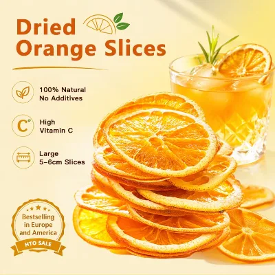AGOLYN Bulk Dried Orange Slice Fruit Tea Top Grade Healthy Sweet Taste 10kg Carton Pack for Daily Drinking