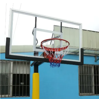 Basket Ball Hoop Standard Size of Fiberglass Basketball Backboard