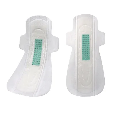 Wholesale Female Sanitary Pads Eco-friendly Biodegradable Organic Bamboo Sanitary Napkin Pad Anion