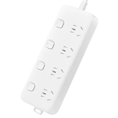 XMCXB4-01QM Smart Socket 4-Way 4-Control Plastic Power Strip with Chinese Standard Plug