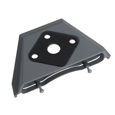Low Profile Flat Roof Mount Compatible With Starlink Mini 8 Degree Aluminum Anti Theft Mobility Mount Bracket For Truck Trailer