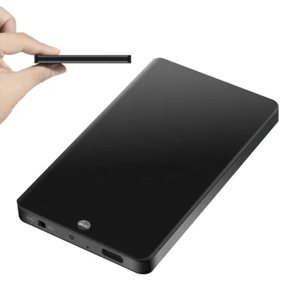 V66 Digital Audio Voice Recorder Portable HiFi Recording 2500mAh Long Battery Time One Button to Record Dictaphone Rechargeable